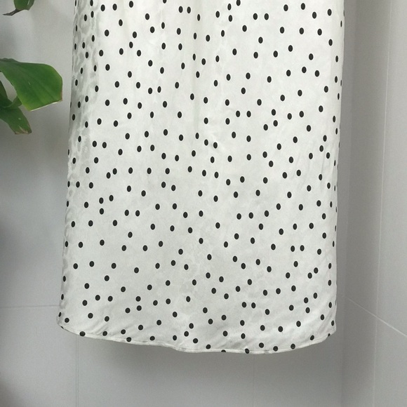 RIXO Target Ruffle Midi Sheath Slip Dress - Picture 4 of 11